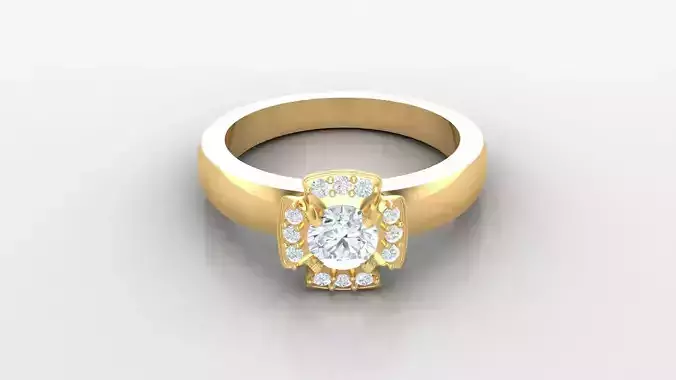 Diamond Women Ring Jewelry SLT 71