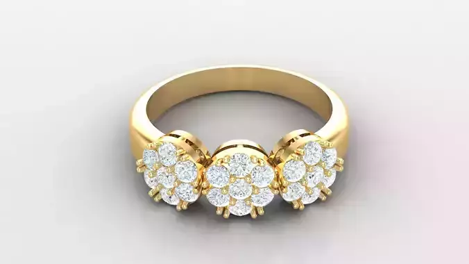 Diamond Women Ring Jewelry SLT 7