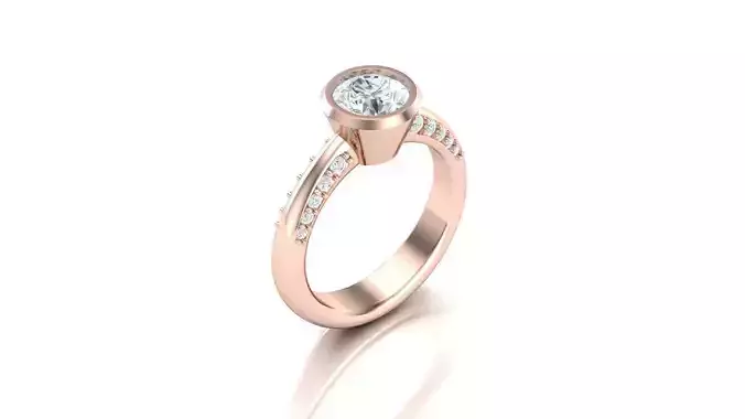 Diamond Women Ring Jewelry SLT 45