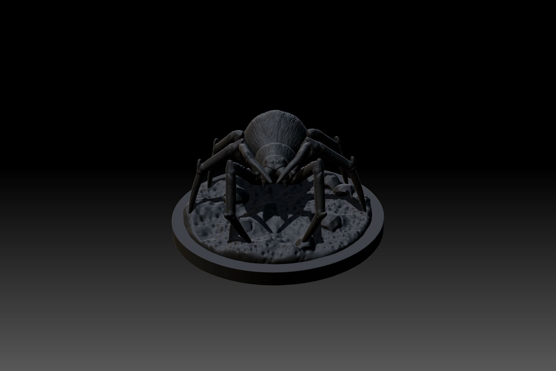 3D printable spider model perfect for Halloween 3D print model_5