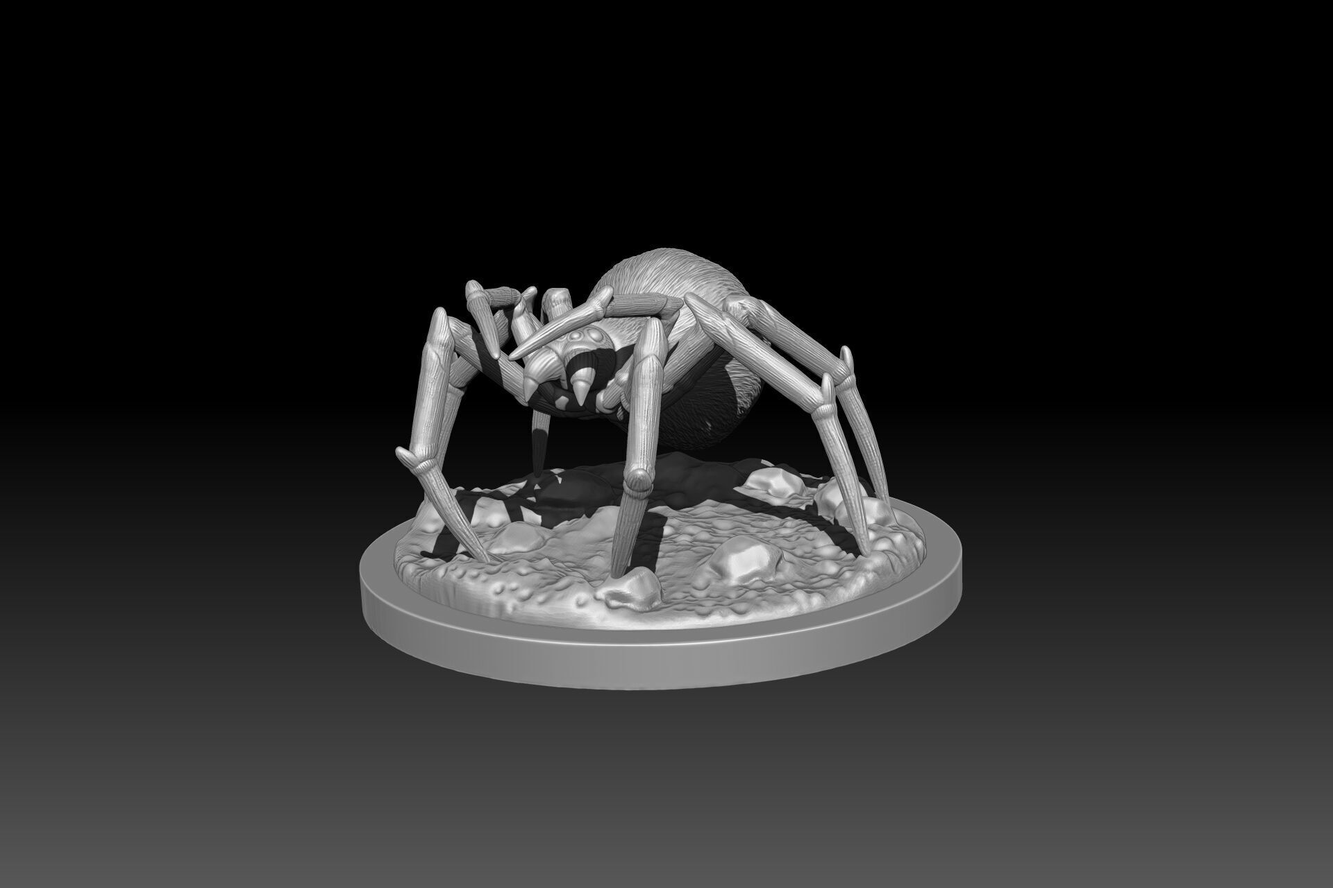 3D printable spider model perfect for Halloween 3D print model_1