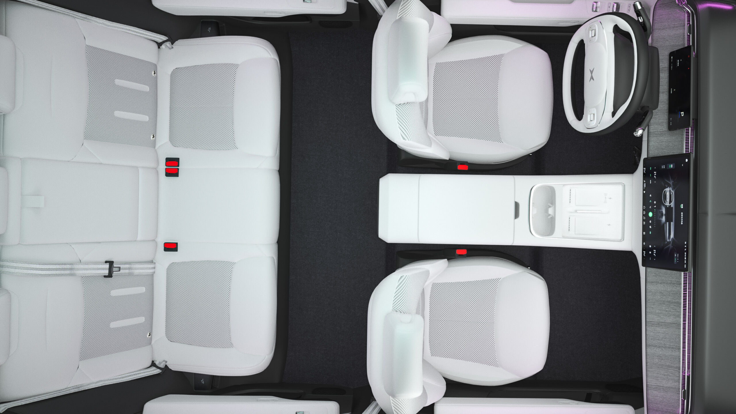 2026 Xpeng G6 with Interior 3D model_15