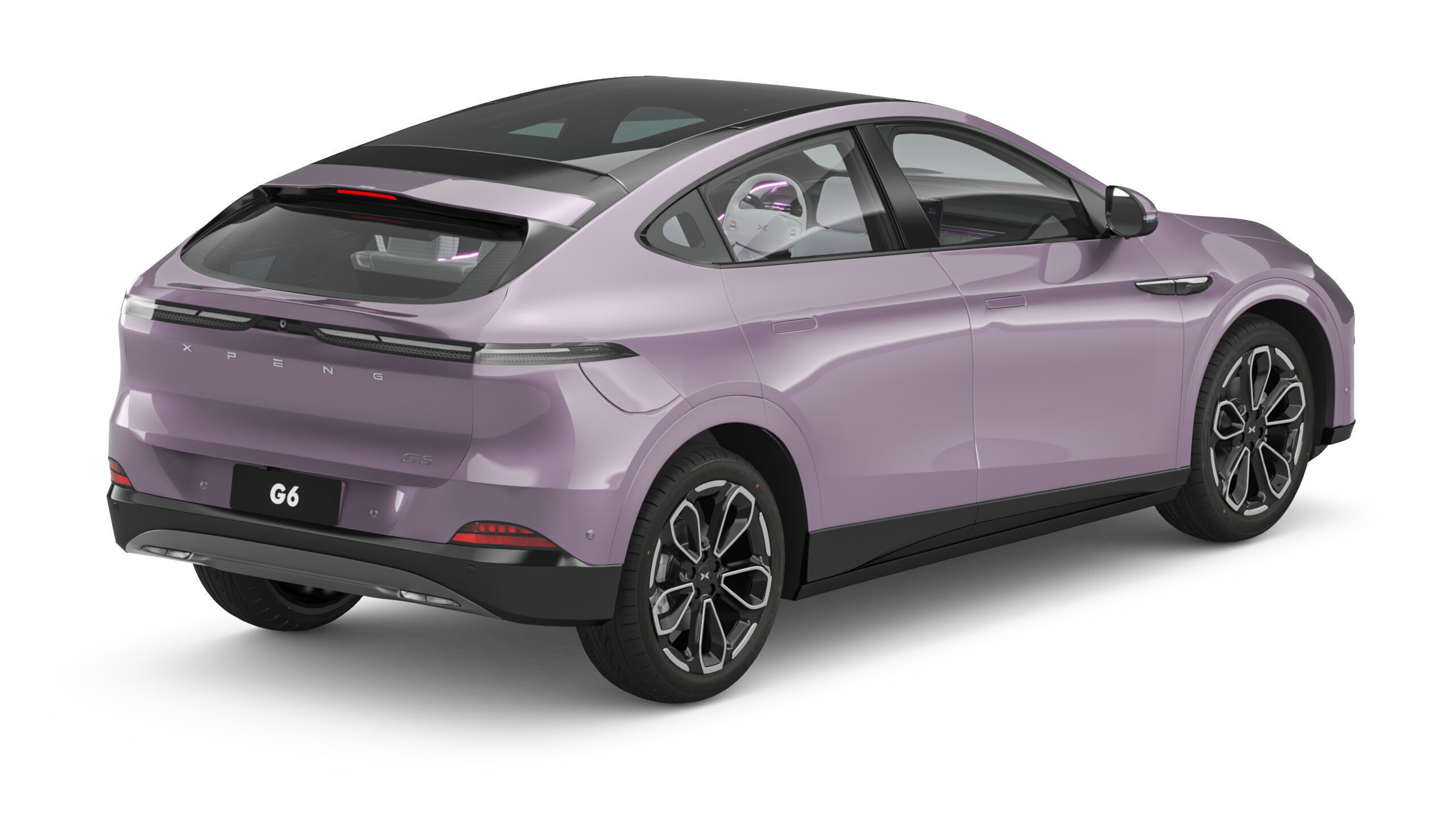 2026 Xpeng G6 with Interior 3D model_2