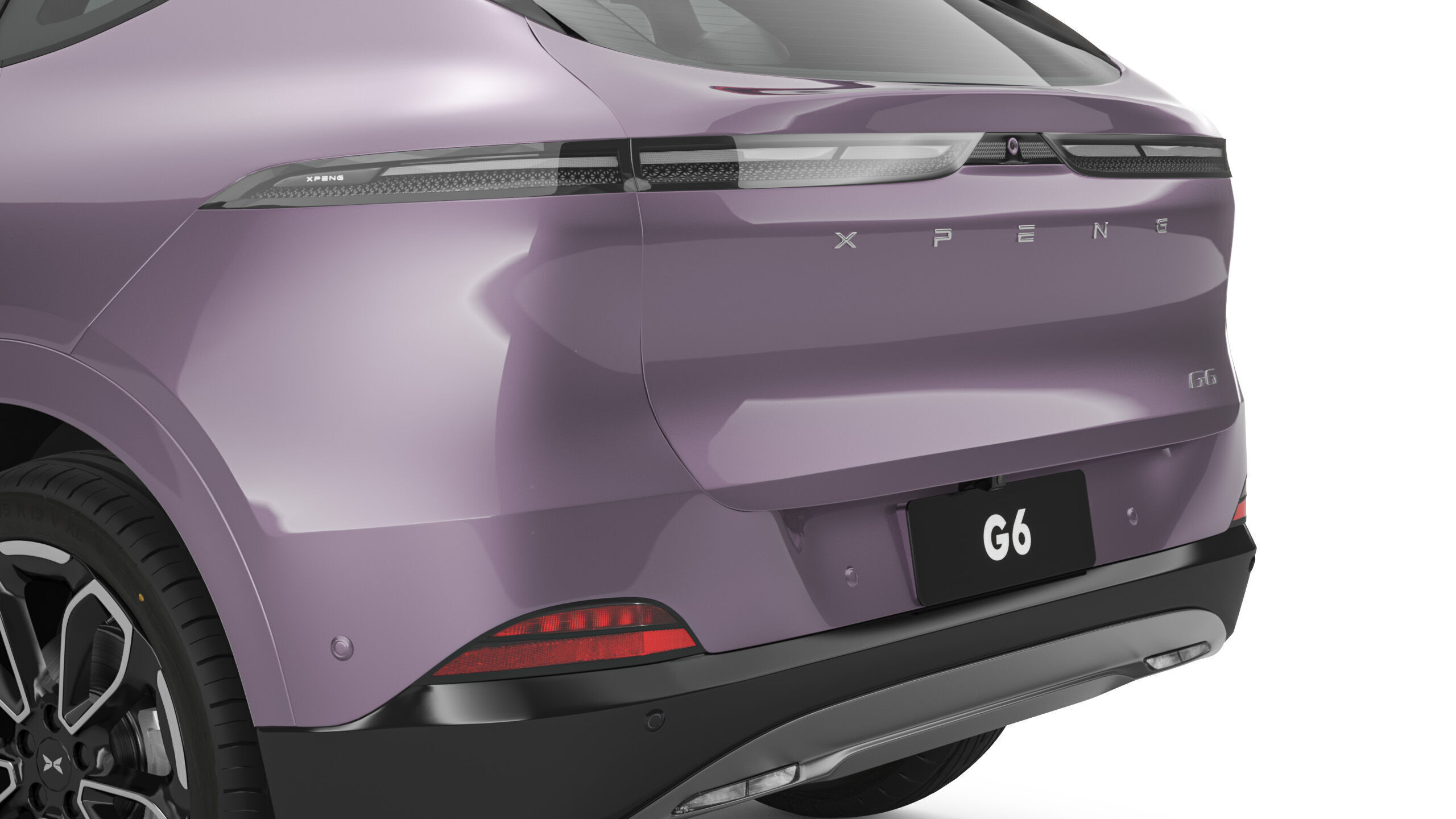 2026 Xpeng G6 with Interior 3D model_4