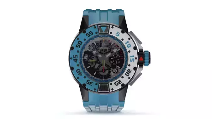 Richard Mille RM 032 Blue Luxury Watch
