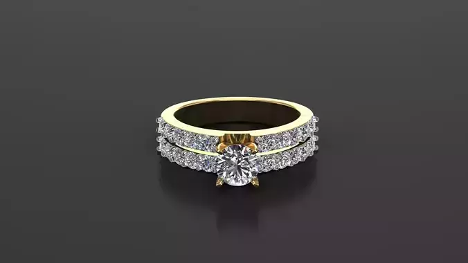 Diamond Women Ring Jewelry SLT 13