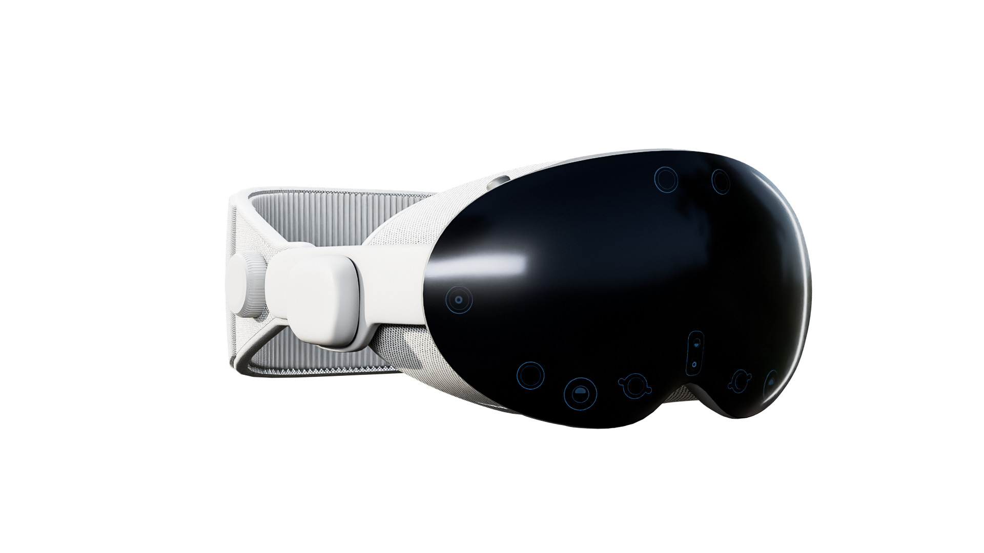 Apple Vision Pro High Poly Realistic 3DModel Ready for Rendering 3D model_7