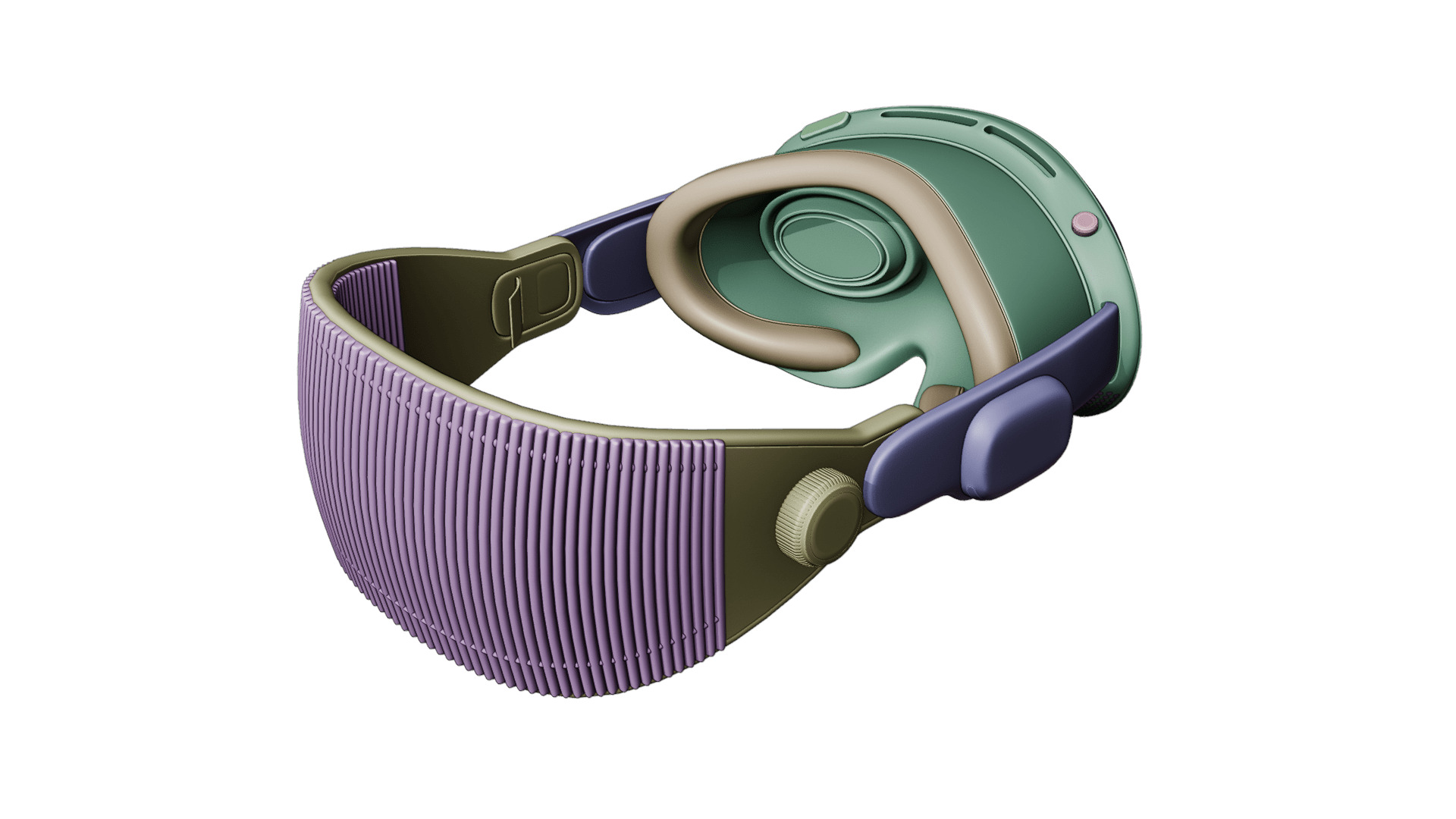 Apple Vision Pro High Poly Realistic 3DModel Ready for Rendering 3D model_15