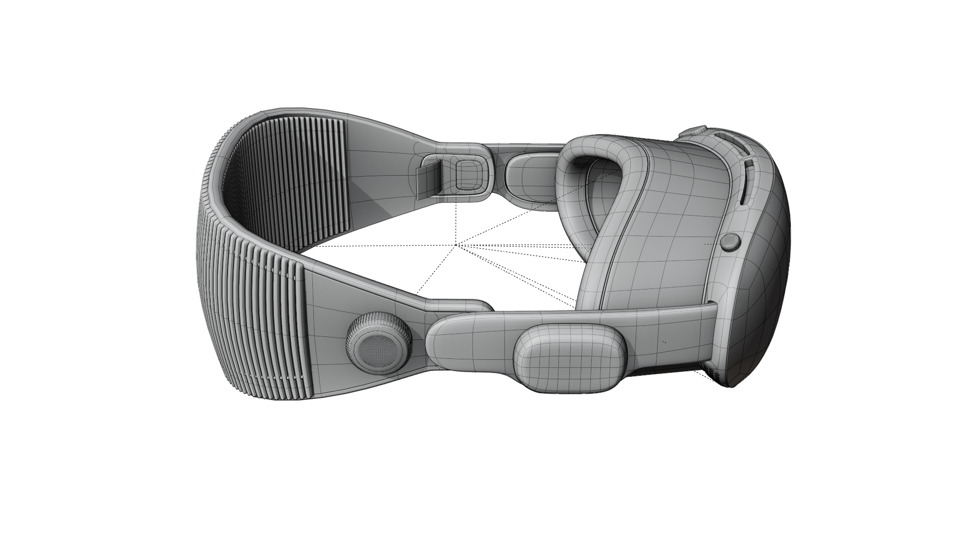 Apple Vision Pro High Poly Realistic 3DModel Ready for Rendering 3D model_13