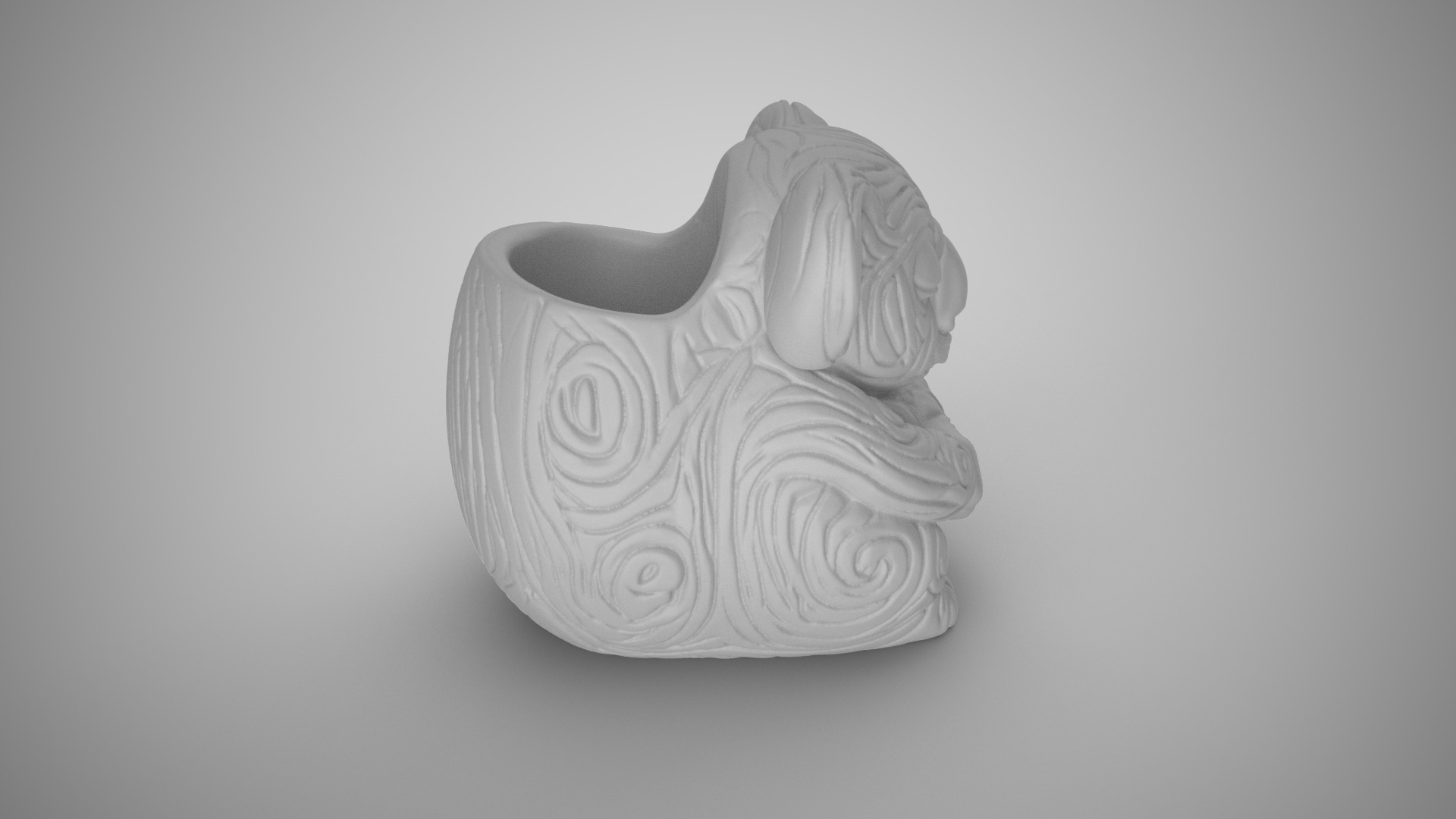 Koala Pen Holder 3D print model_1