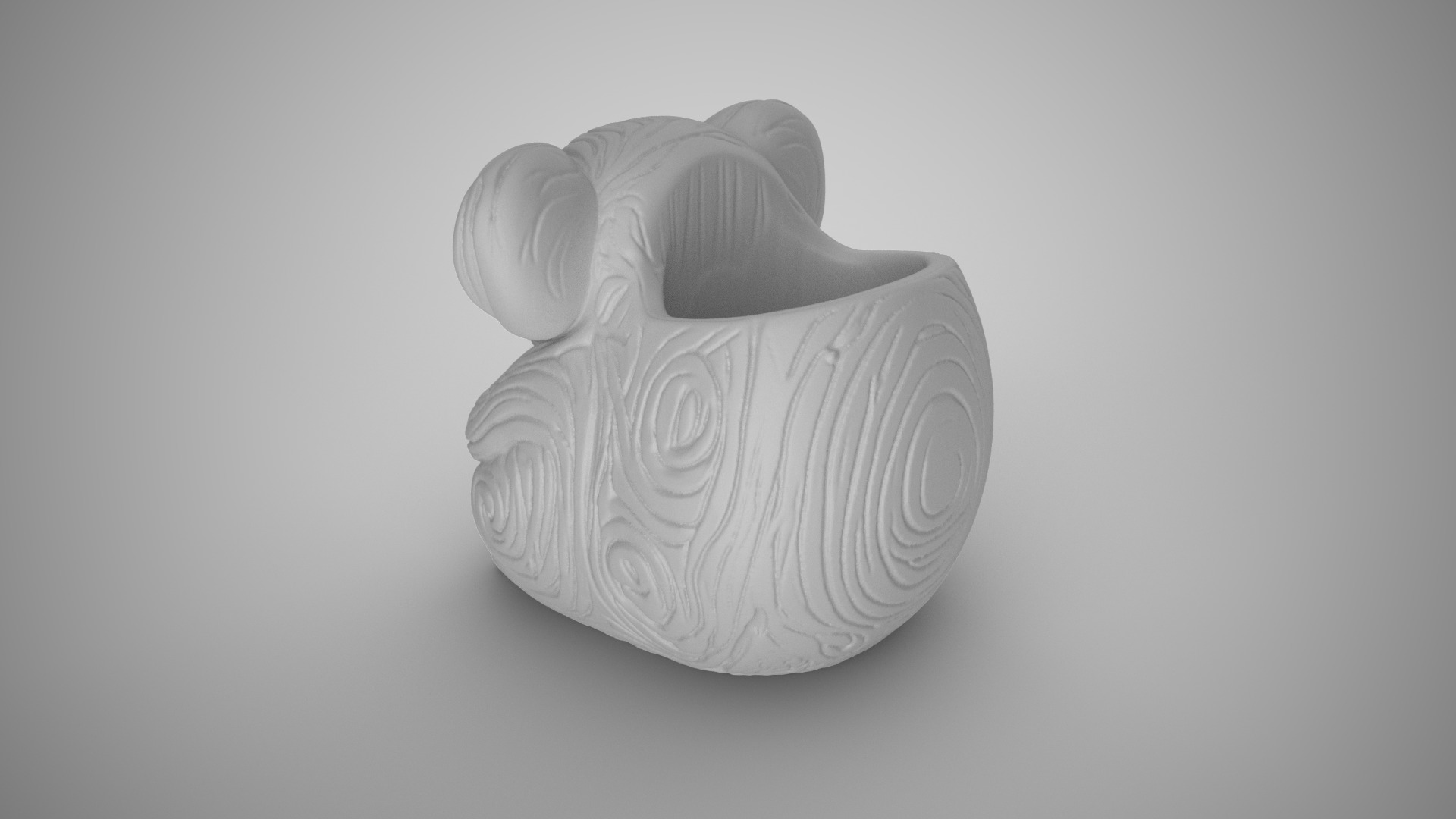 Koala Pen Holder 3D print model_4