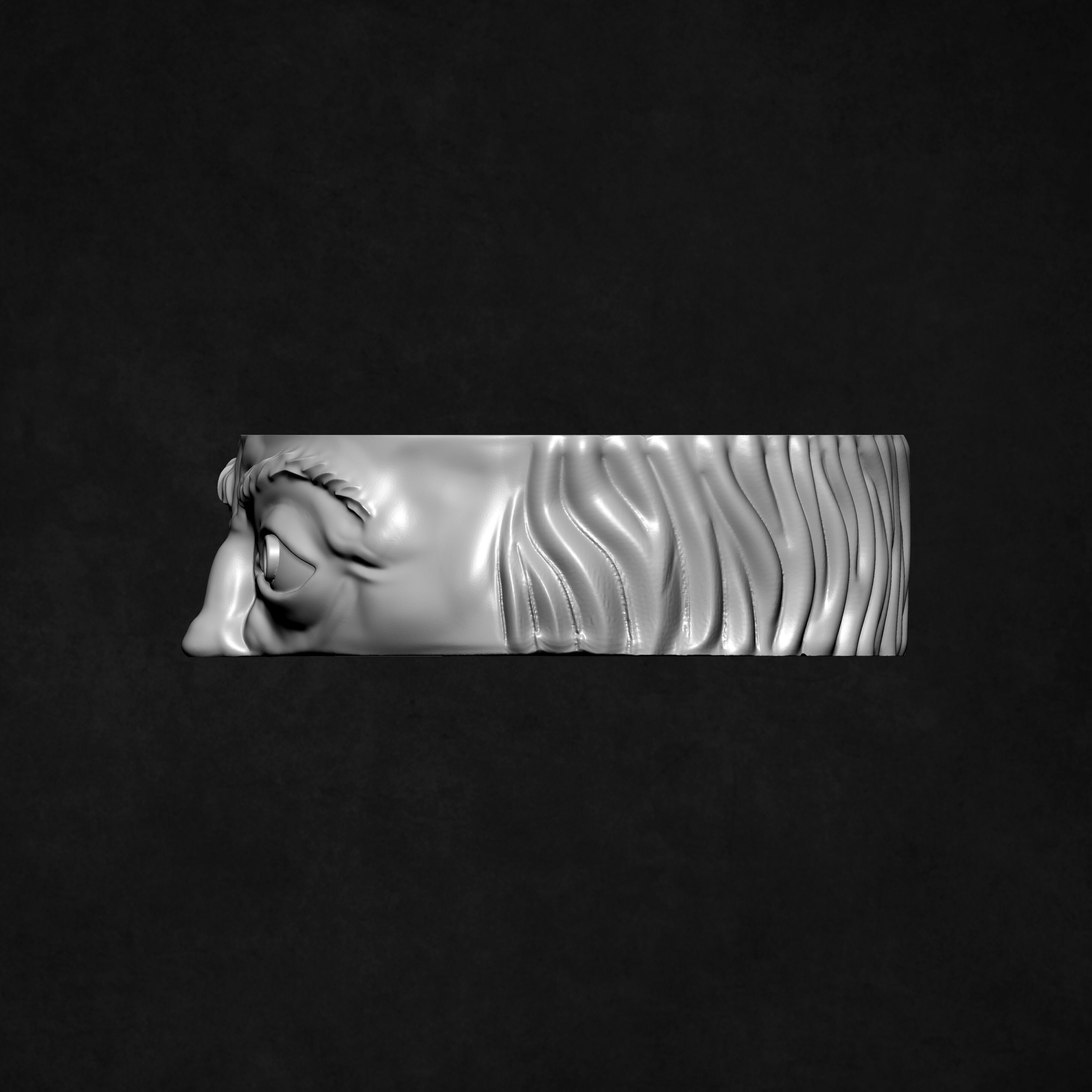 Eyes of David Ring 3D print model_4