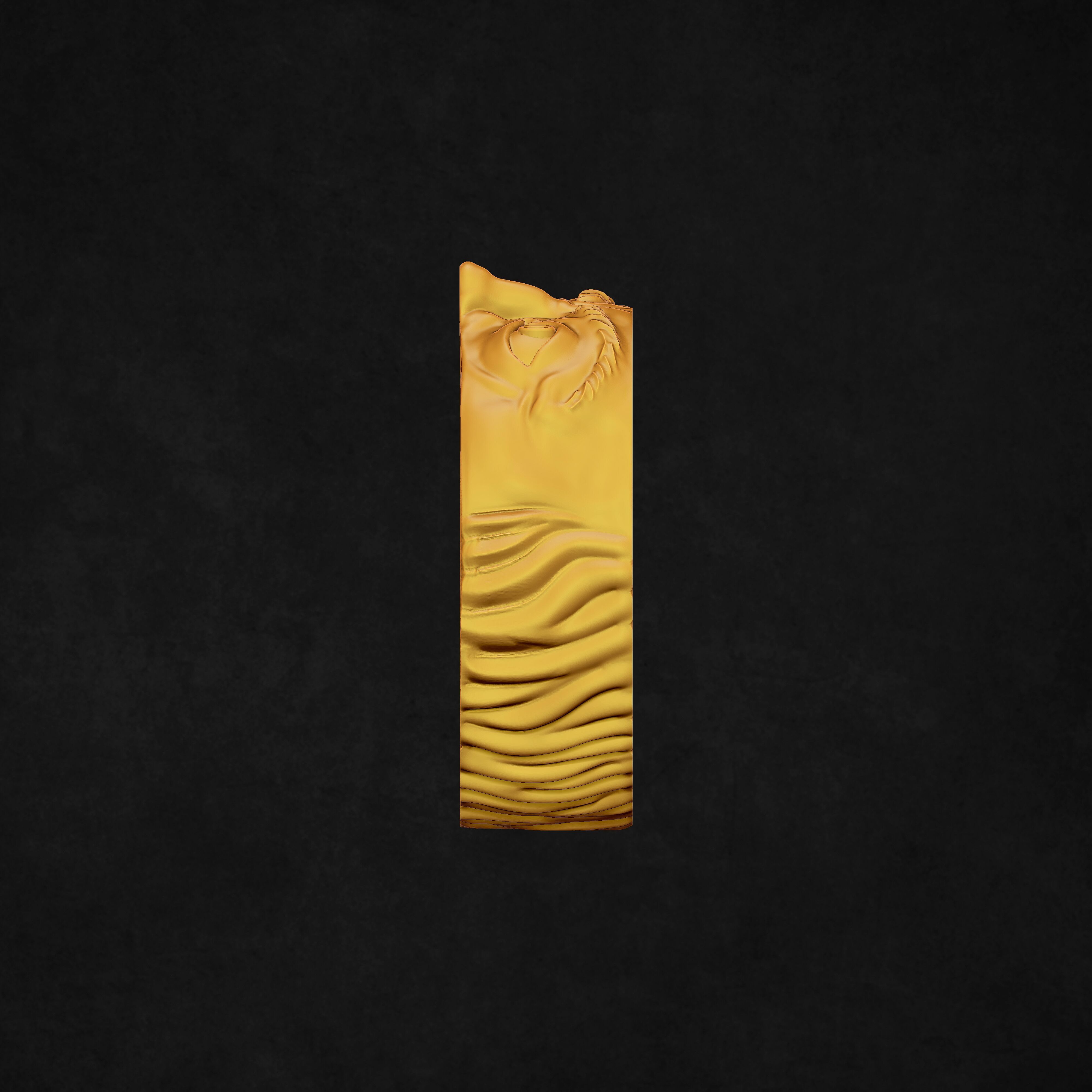 Eyes of David Ring 3D print model_2