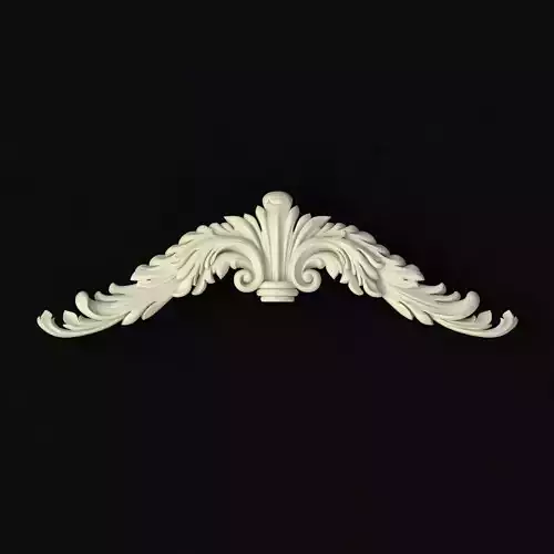 Central decor ornament for furniture