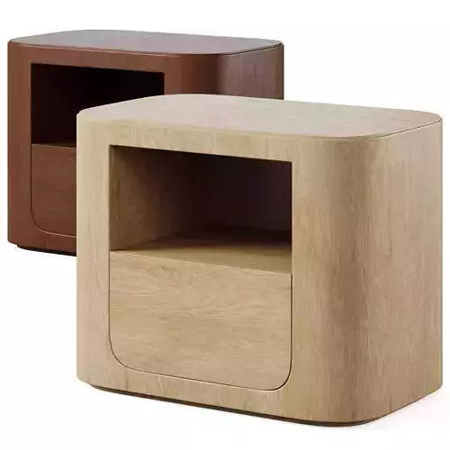 Navin Bedside Table by Interior Secrets 3D model