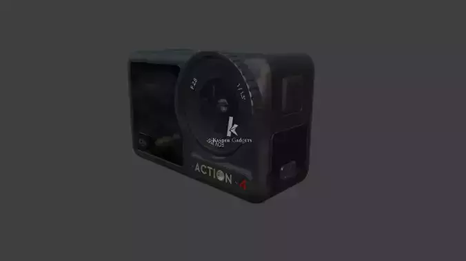 DJI Action 4 3D print model