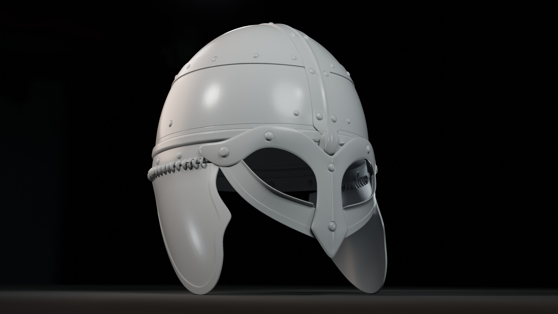 Viking Helmet 3D Printable Model STL File 3D print model_3