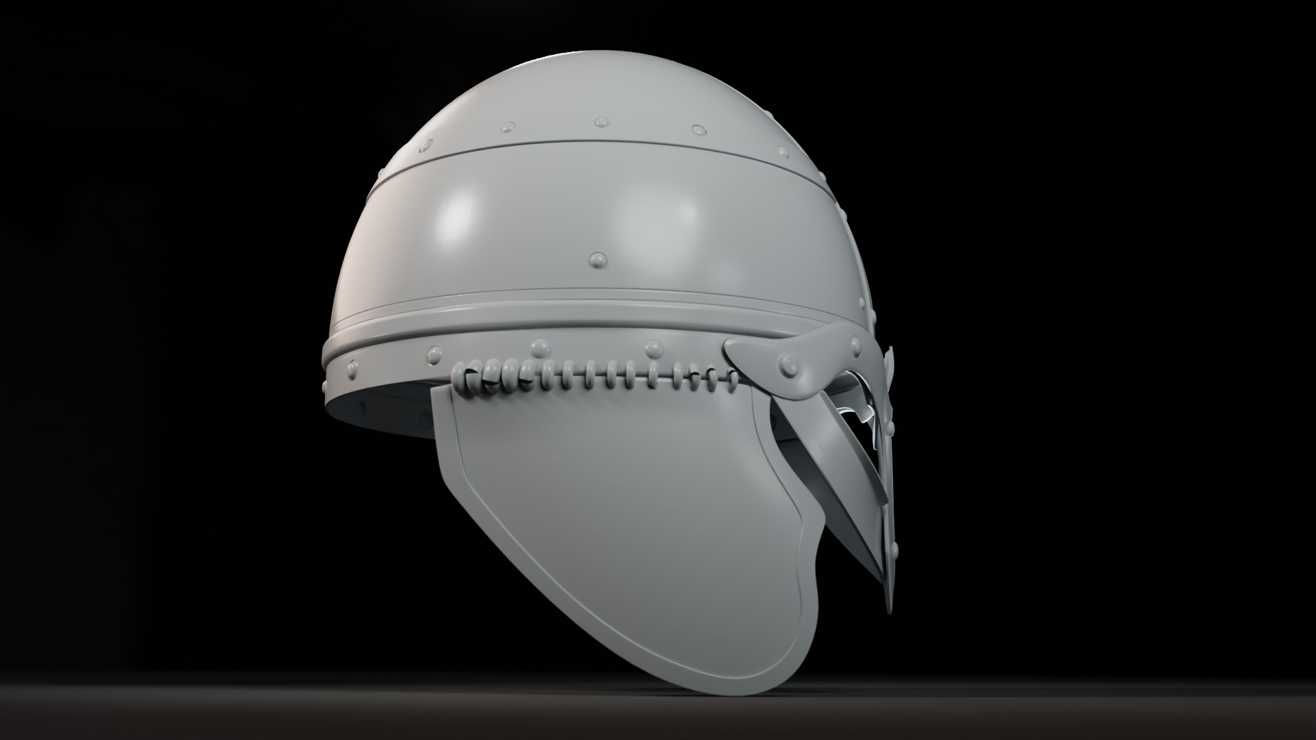 Viking Helmet 3D Printable Model STL File 3D print model_4
