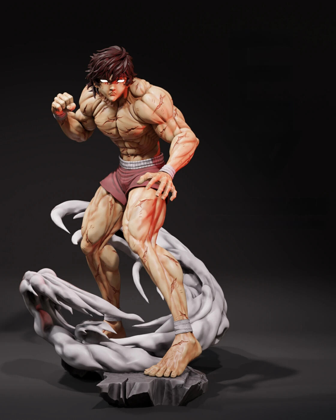 Baki Hanma Baki 3D print model_5