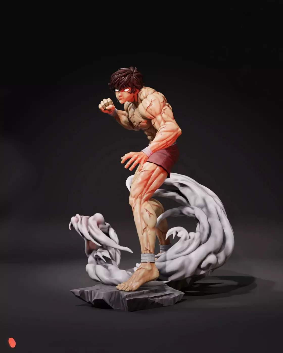 Baki Hanma Baki 3D print model_0
