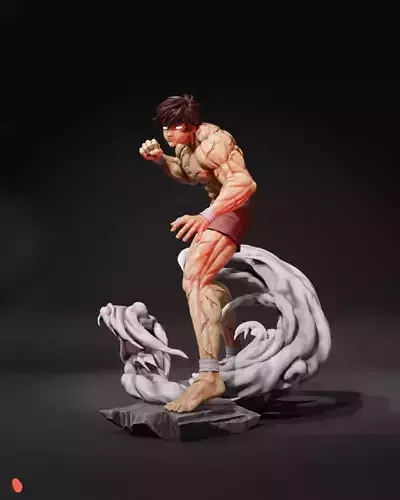 Baki Hanma Baki 3D print model