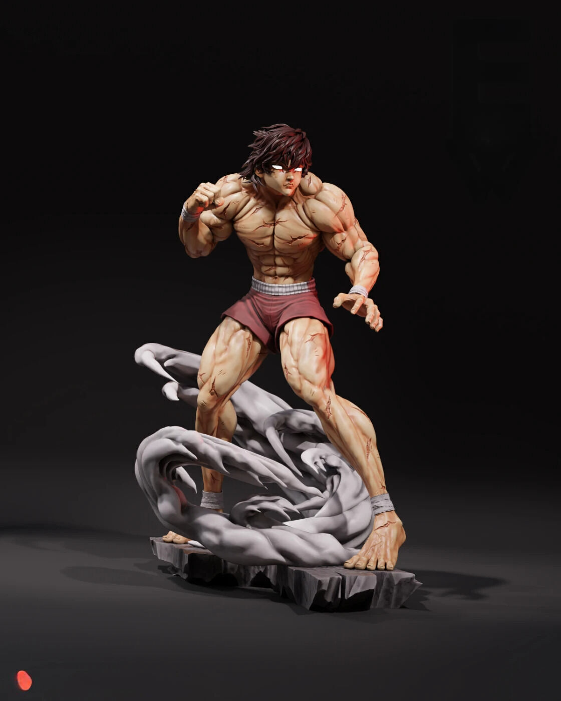 Baki Hanma Baki 3D print model_1