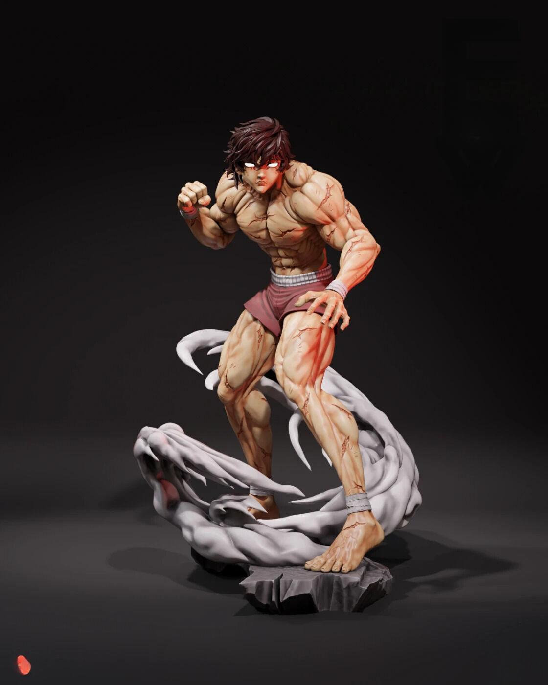 Baki Hanma Baki 3D print model_2