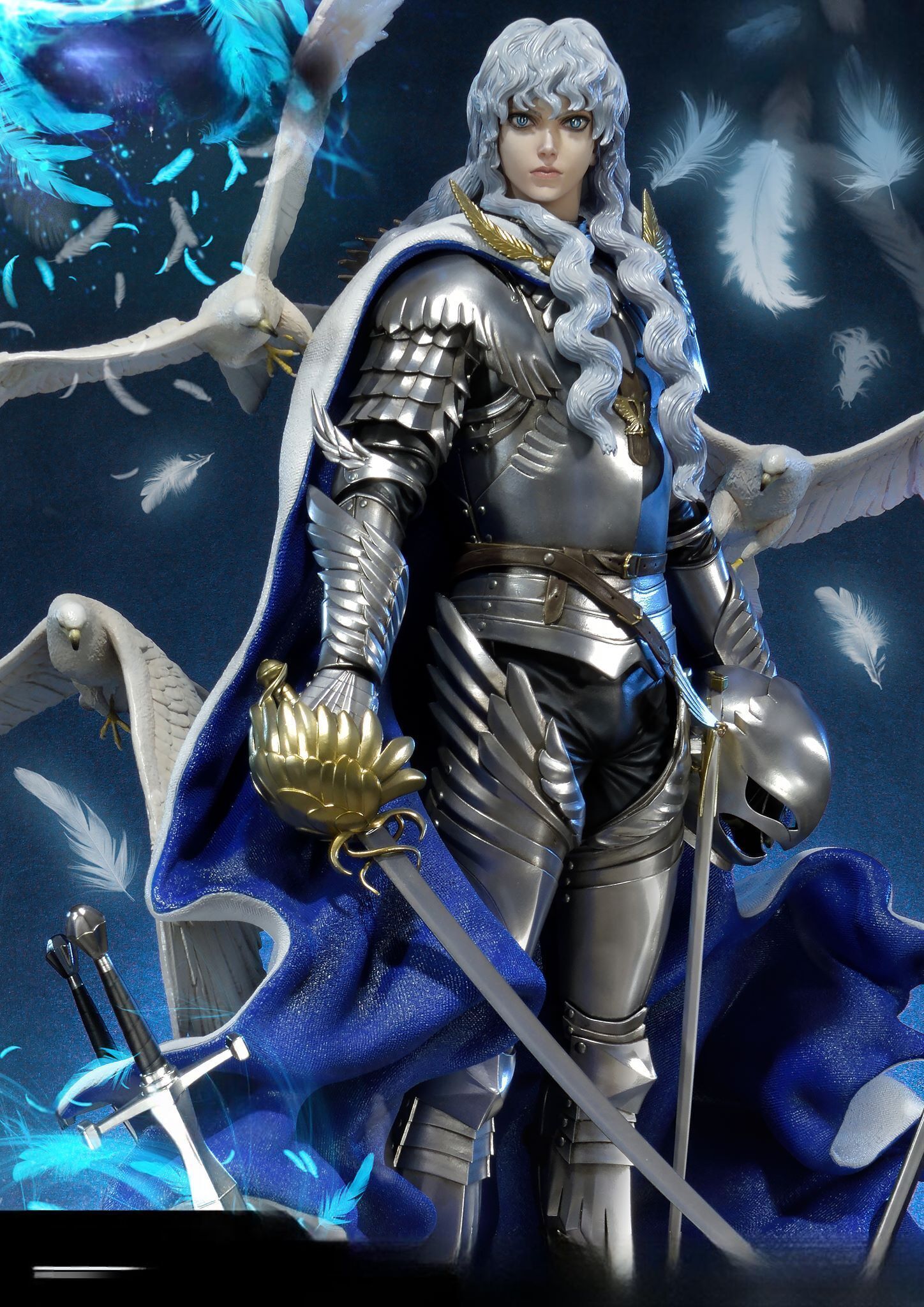 Griffith Berserk High Detail Split Parts for 3D Printing 3D print model_4