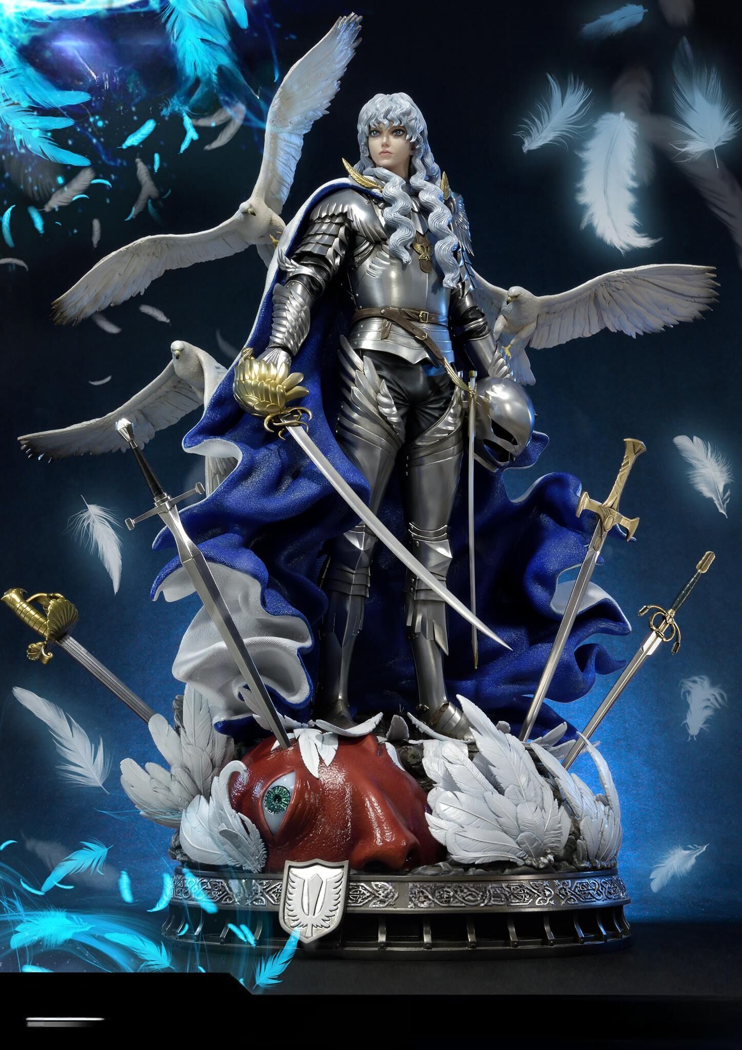 Griffith Berserk High Detail Split Parts for 3D Printing 3D print model_3