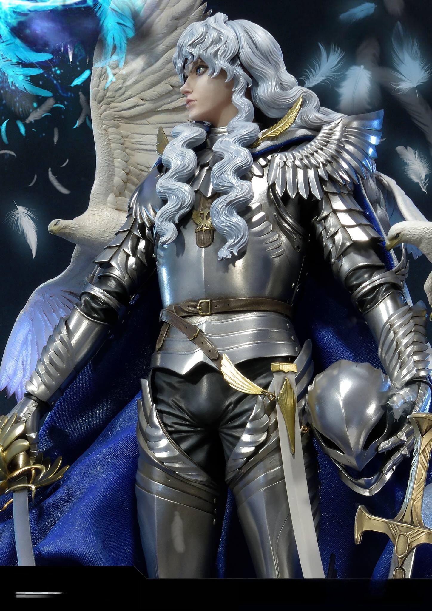 Griffith Berserk High Detail Split Parts for 3D Printing 3D print model_7