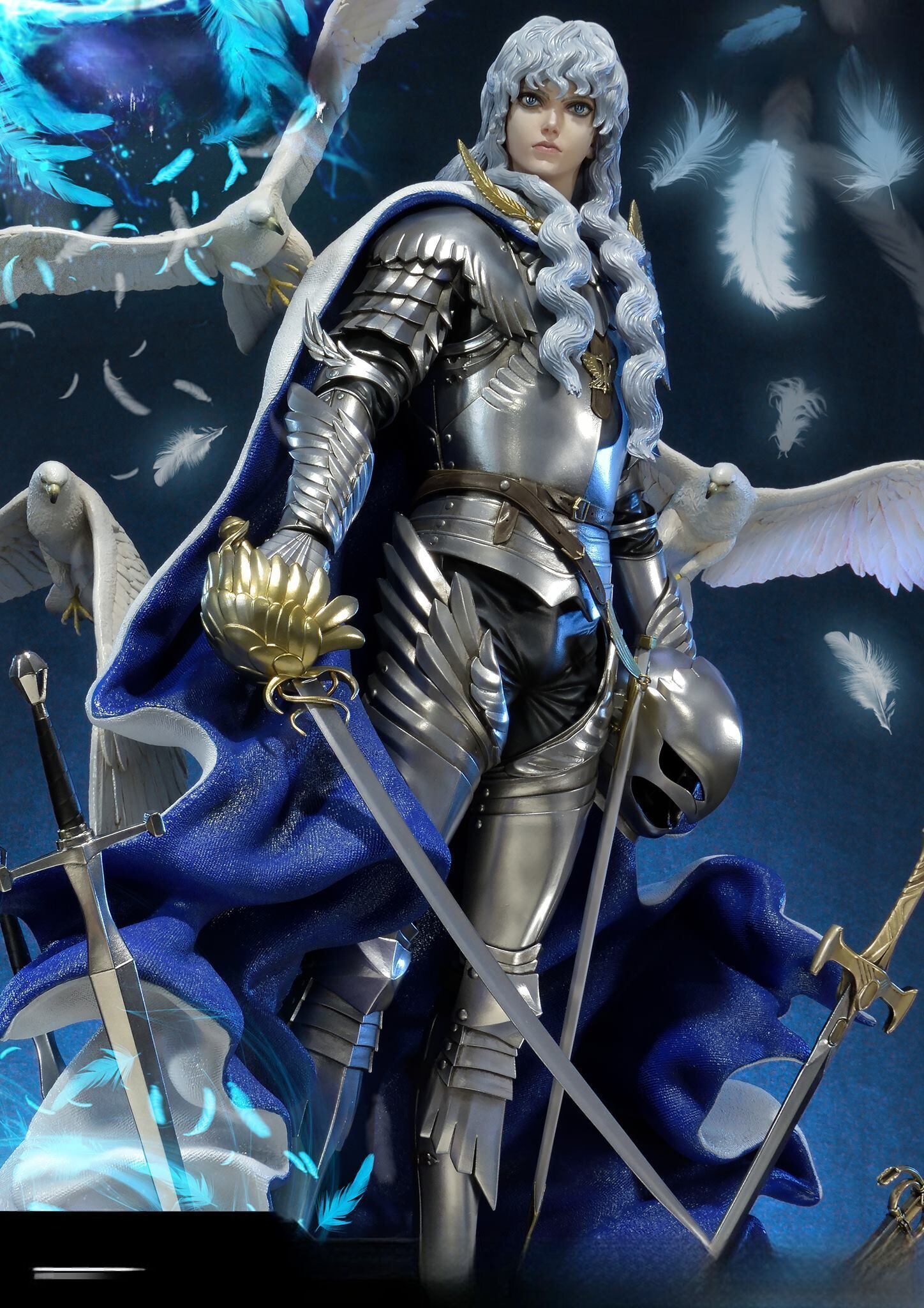 Griffith Berserk High Detail Split Parts for 3D Printing 3D print model_5