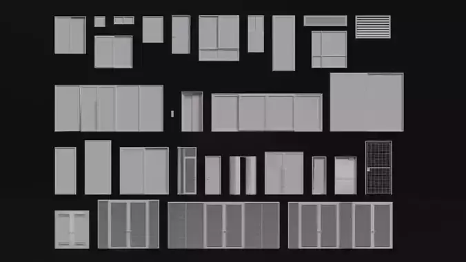 30 Architectural Doors and Windows