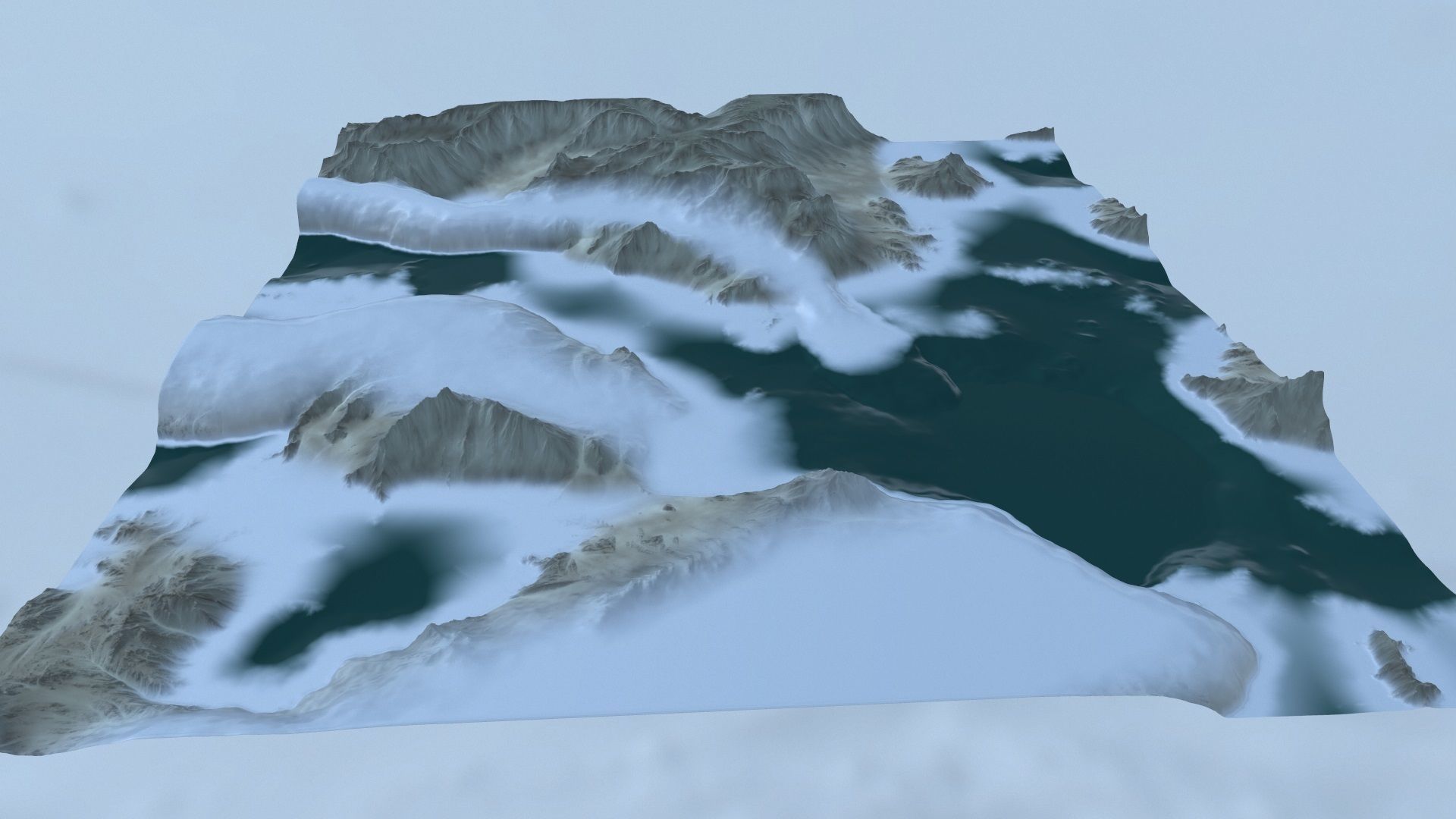 snow terrain 1 3D model_8