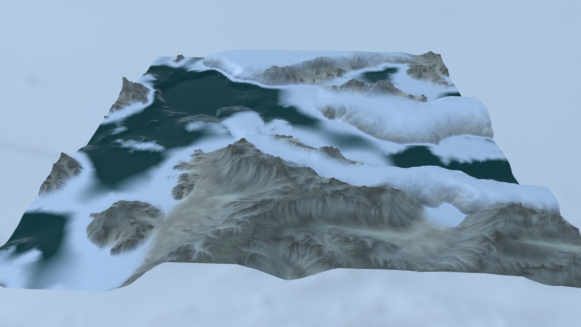 snow terrain 1 3D model_12