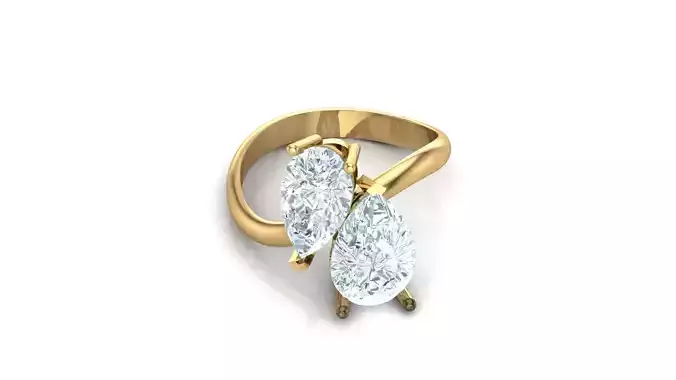  Women Ring Jewelry SLT 5 3D print model