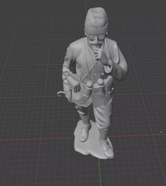 Mustafa Kemal Ataturk Free 3D print model_3