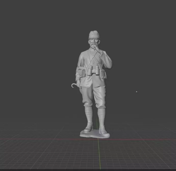Mustafa Kemal Ataturk Free 3D print model_0