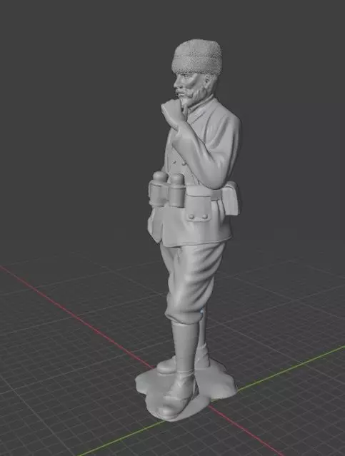 Mustafa Kemal Ataturk Free 3D print model_2