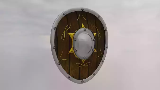 shield Game-Ready with LODs  Textures