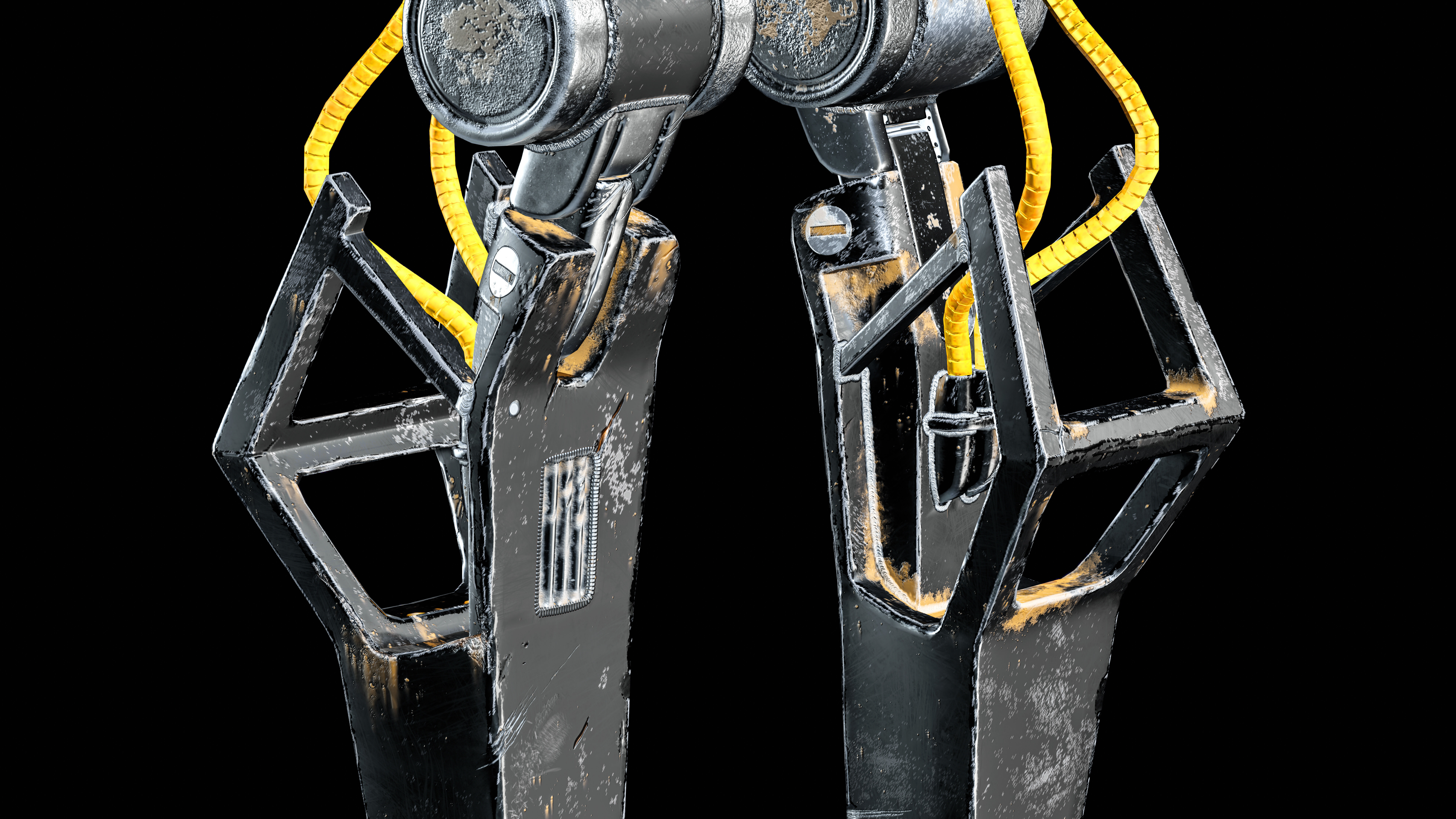 Apex Legends Octane Legs Low-poly 3D model_5