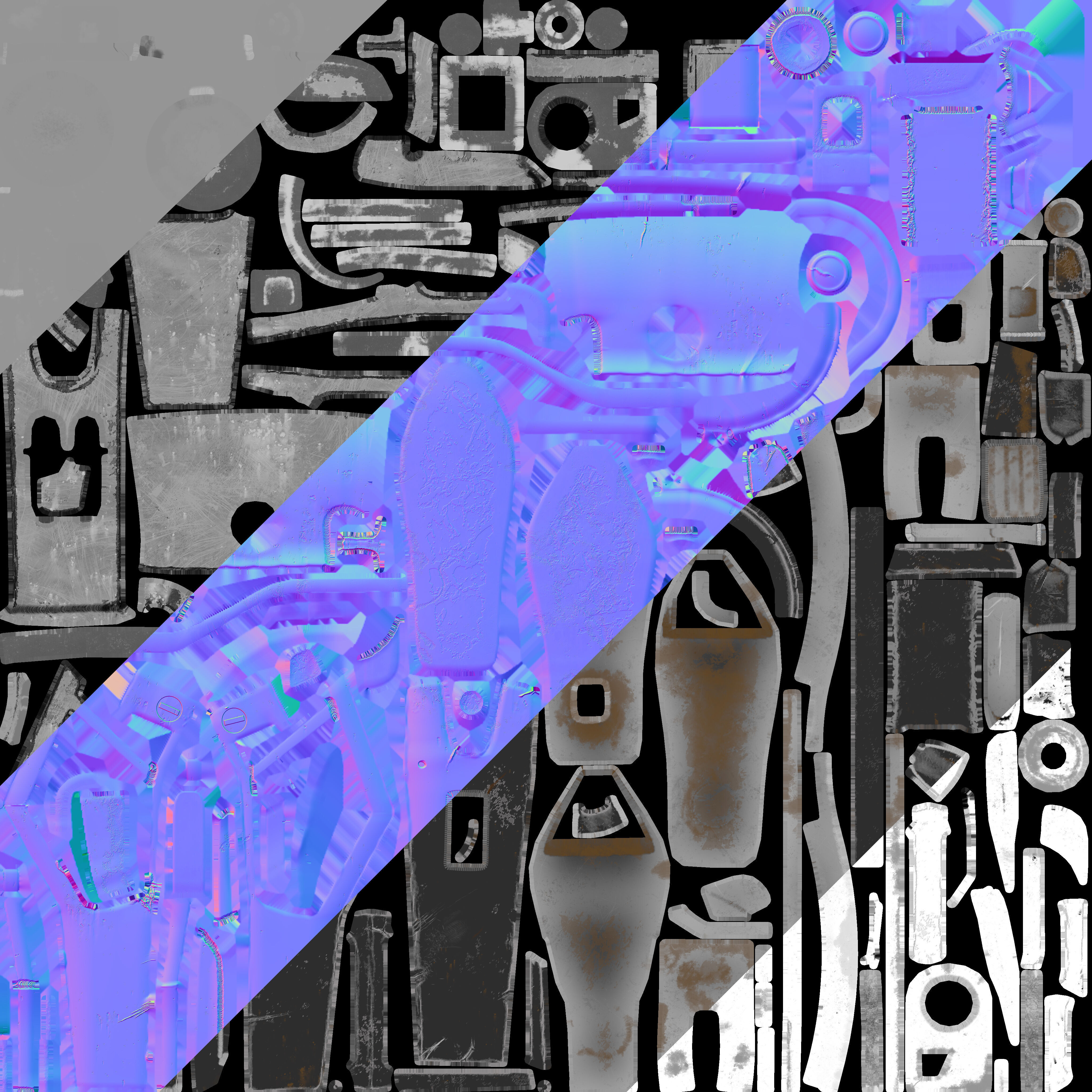 Apex Legends Octane Legs Low-poly 3D model_9