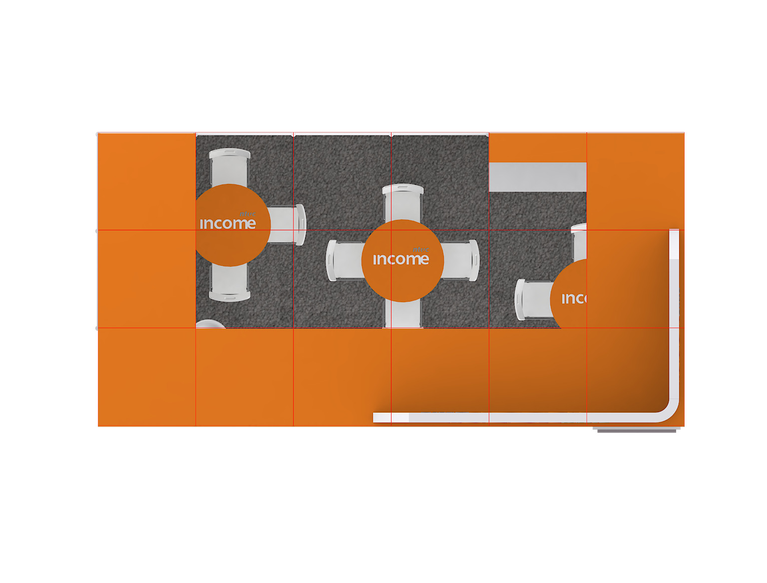 Recycle Exhibition Booth Design Low-poly 3D model_21