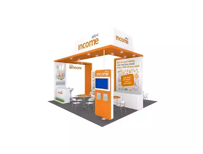 Recycle Exhibition Booth Design 