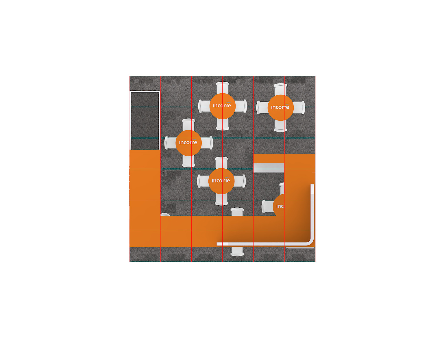 Recycle Exhibition Booth Design Low-poly 3D model_20