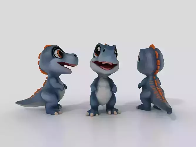 dinosaur Low-poly 3D model