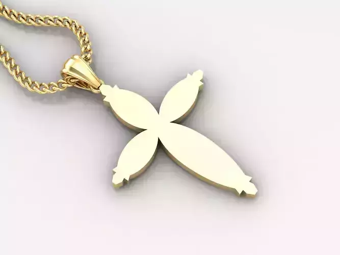  Cross Pendant 3DM STL 1CP093