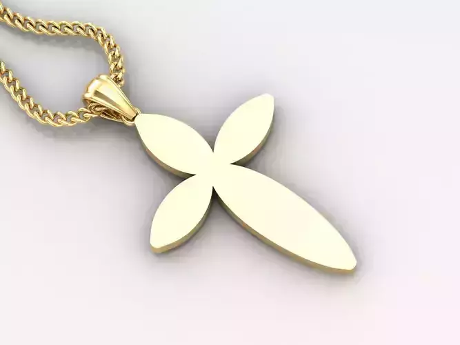  Cross Pendant 3DM STL 1CP088