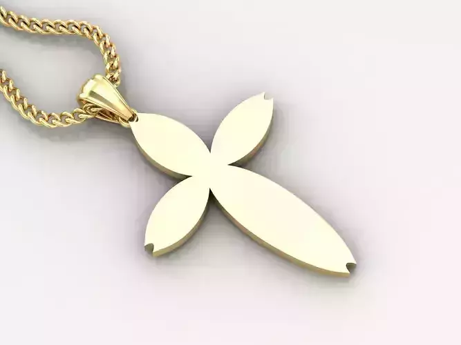  Cross Pendant 3DM STL 1CP083