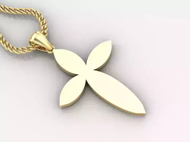  Cross Pendant 3DM STL 1CP080