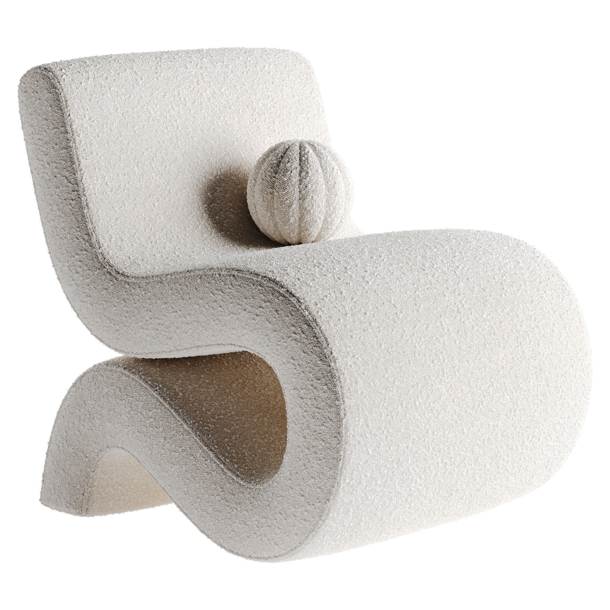 Meridian Furniture Low-poly 3D model_10